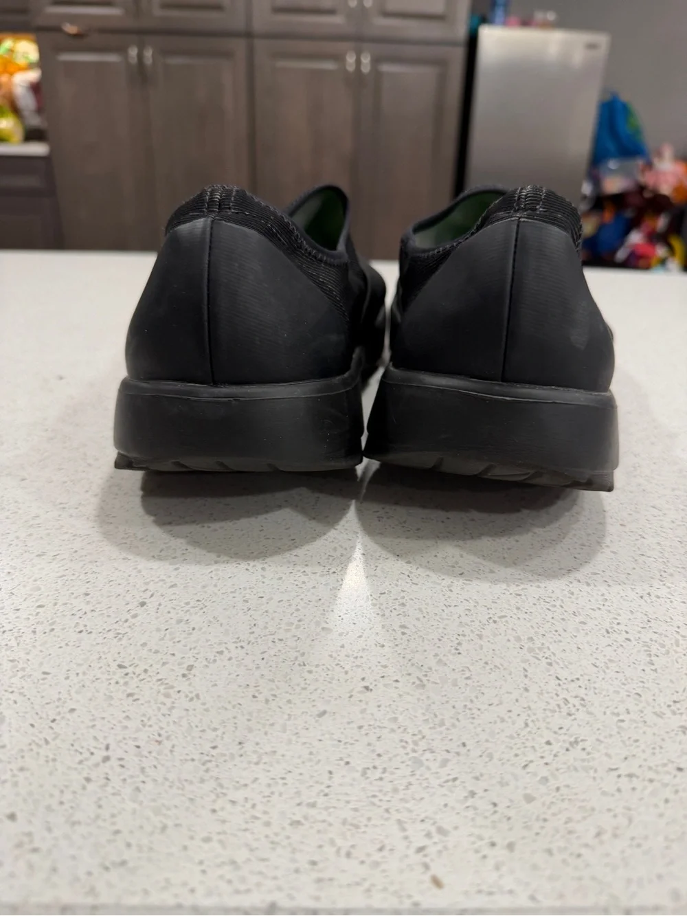 OOFOS Men’s Black Recovery Slip-On Casual Shoes US 12 EU 45 7012022-16